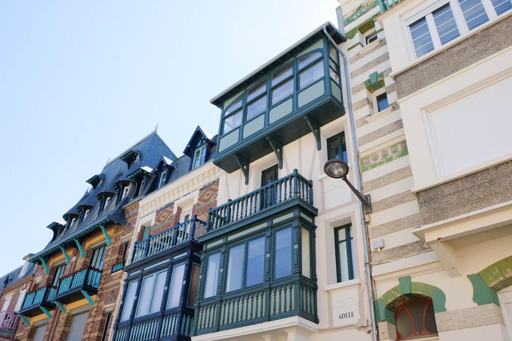 Villa Adele, Bow-Window Vue Mer - Appt 02 Mers-les-Bains Zewnętrze zdjęcie