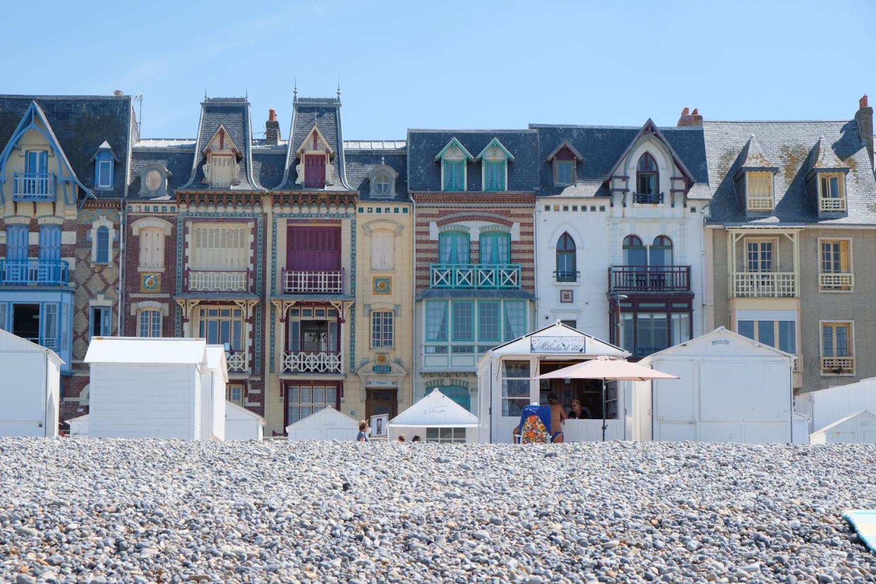 Villa Adele, Bow-Window Vue Mer - Appt 02 Mers-les-Bains Zewnętrze zdjęcie