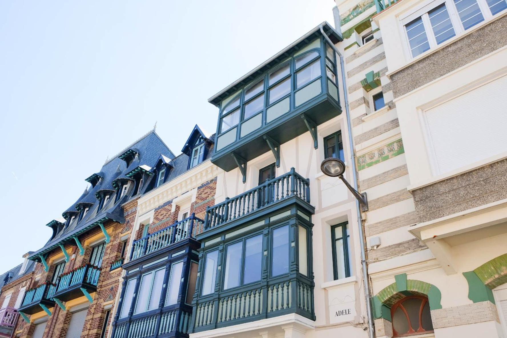 Villa Adele, Bow-Window Vue Mer - Appt 02 Mers-les-Bains Zewnętrze zdjęcie